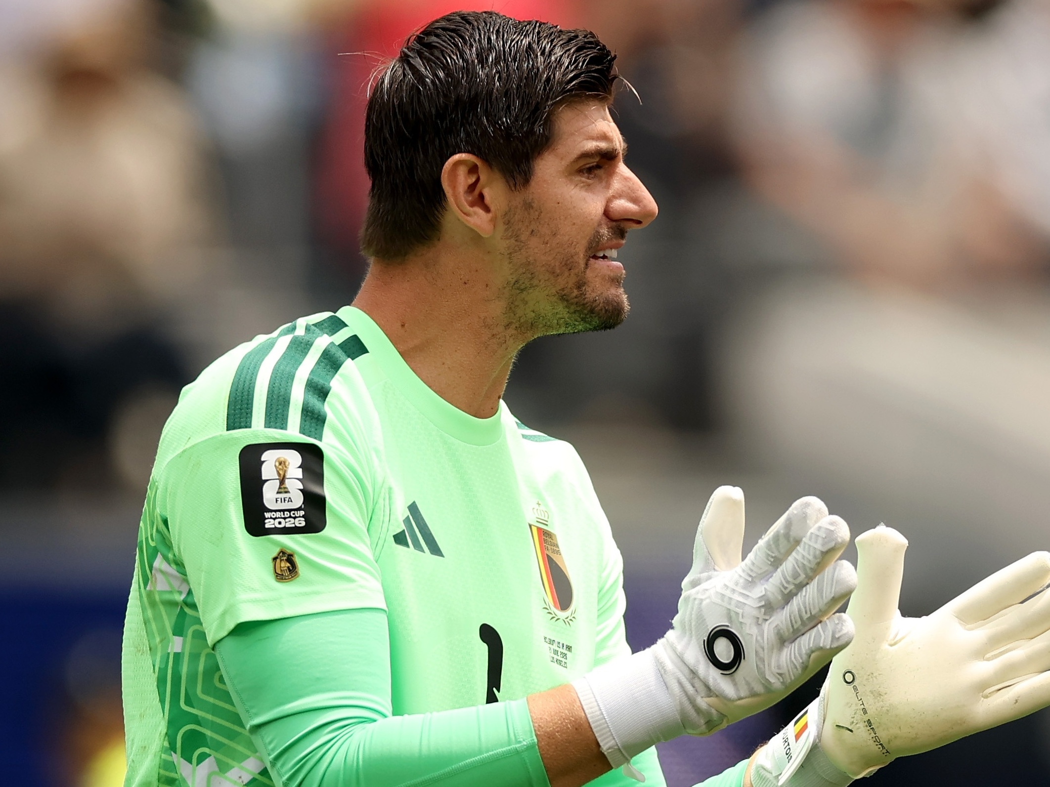 Courtois vê Espanha 'claramente favorita' contra Bélgica: 'Difícil