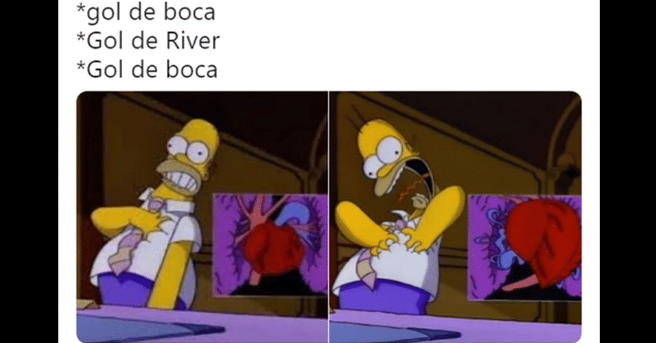 Meme final Libertadores 11/11/2018 - Reprodução/Twitter