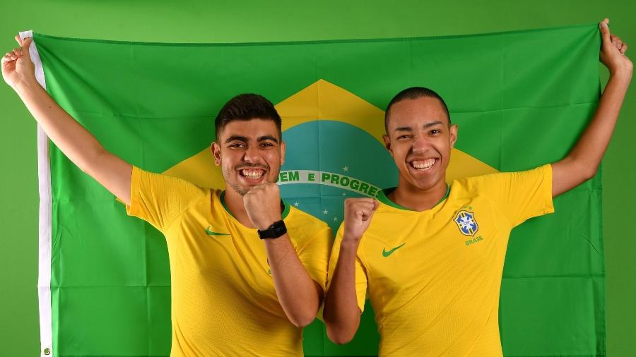 Ebio Fernandes ("Ebinho") e Victor "Tore" representarão o Brasil na Copa do Mundo de FIFA - divulgação/FIFA eNations Cup