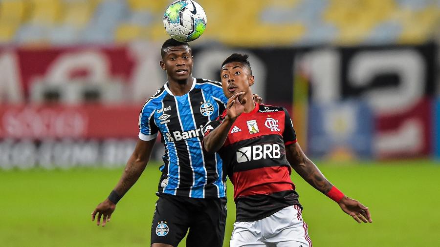 Orejuela está emprestado ao Grêmio com metade dos direitos econômicos fixados em R$ 23 milhões - Thiago Ribeiro/AGIF