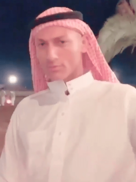 Richarlison se veste de sheik árabe e brinca: "Vou comprar todo mundo" - Instagram