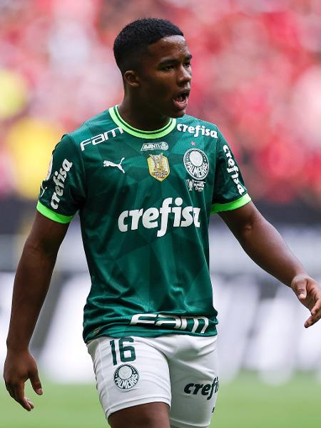 Endrick vestirá a camisa nove do Palmeiras na Copa Libertadores - Buda Mendes/Getty Images