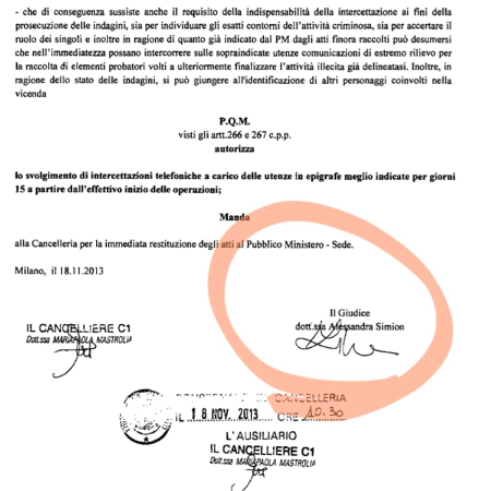 Juíza Alessandra Simion autoriza grampos de Robinho e amigos em Milão