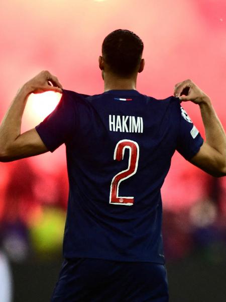 Pelo PSG, Hakimi virou sinônimo de sucesso e até fez gol em final de Champions Pelo PSG, Hakimi virou sinônimo de sucesso e até fez gol em final de Champions