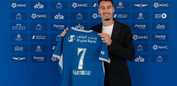 Al-Hilal anuncia a contratação do atacante brasileiro Gabriel Martinelli