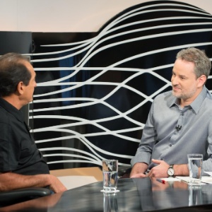 Dan Stulbach entrevista Muricy Ramalho no "Bola da Vez", da ESPN - Divulgação/ESPN - Divulgação/ESPN