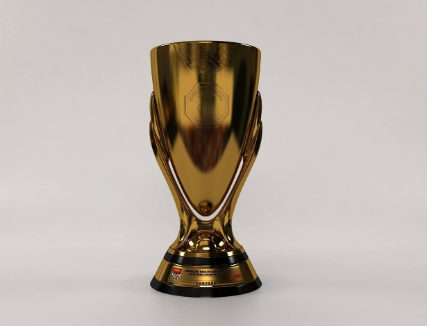 Novo troféu do Campeonato Paulista 2017 é todo banhado a ouro - Divulgação