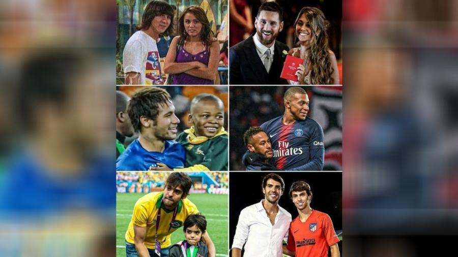 Messi fez Hannah Montana? Mbappé tietou Neymar na infância? Calma, é meme - reprodução/Instagram