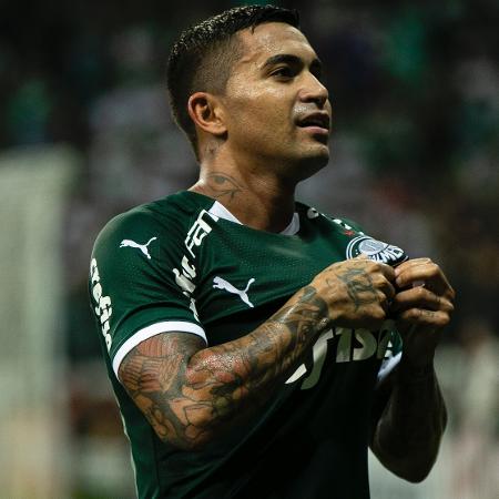 Dudu comemora gol pelo Palmeiras - Daniel Vorley/AGIF