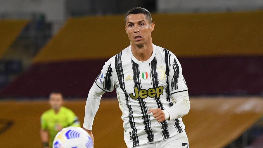 Cristiano Ronaldo, durante partida da Juventus - REUTERS/Alberto Lingria
