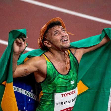 Petrucio conquista ouro nos 100m nas Paralimpíadas de Tóquio - Alê Cabral/CPB