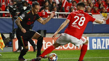 Champions: em jogo movimentado, Benfica e Ajax empatam em 2 x 2