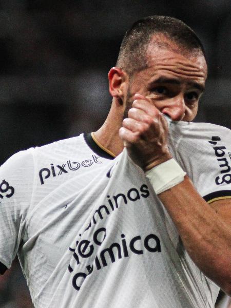Renato Augusto, do Corinthians, comemora gol contra o Mirassol pelo Paulistão - VINÍCIUS NUNES/AGÊNCIA F8/ESTADÃO CONTEÚDO