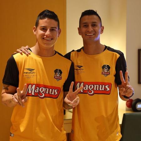 James Rodríguez e Angellot, amigos de infância vão morar juntos em São Paulo