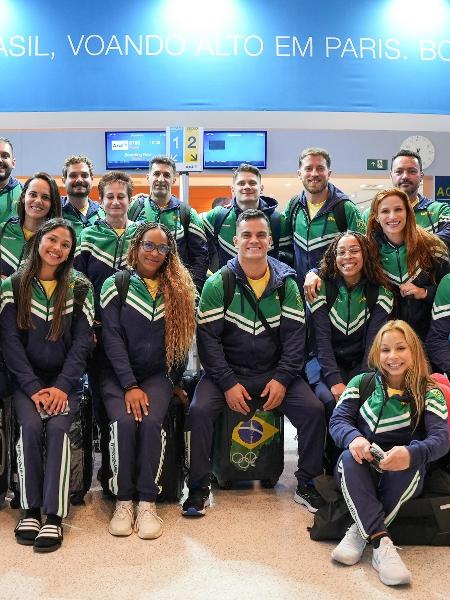 Times da Ginástica Artística do Brasil viajam para Paris neste fim de semana