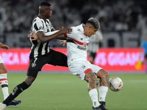 Plano de Zubeldia falha, mas Botafogo perde chance de eliminar SP já na ida