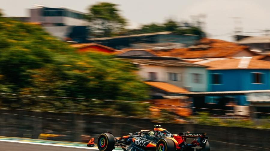 Lando Norris fez a pole no GP de São Paulo