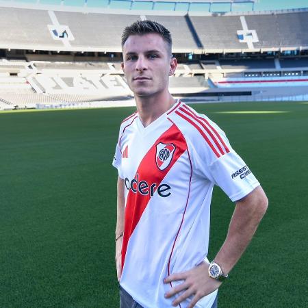 Galoppo é apresentado como novo reforço do River Plate - Divulgação/River Plate