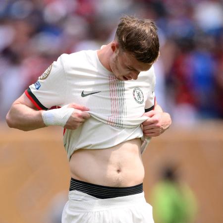Cole Palmer, meia-atacante do Chelsea, durante partida contra o Flamengo, no Mundial de Clubes - David Ramos / GETTY IMAGES NORTH AMERICA / Getty Images via AFP