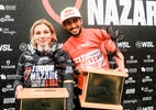 Lucas Chumbo e Maya Gabeira vencem evento de ondas gigantes em Nazaré; veja - Laurent Masurel/World Surf League