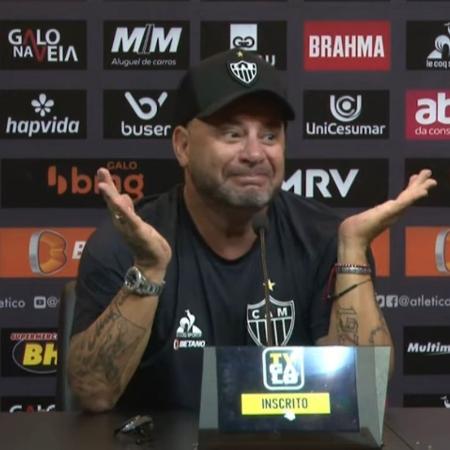 "Turco" Mohamed, técnico do Atlético-MG - Reprodução/TV Galo