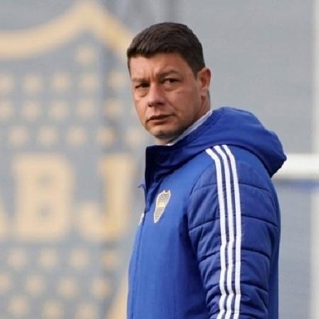Sebastián Battaglia: técnico questionado - Divulgação Boca Juniors