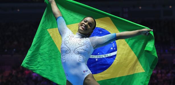 Rebeca Andrade foi ouro e bronze em Liverpool