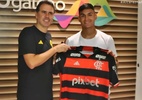 Carlos Alcaraz desembarca para se apresentar ao Flamengo: 