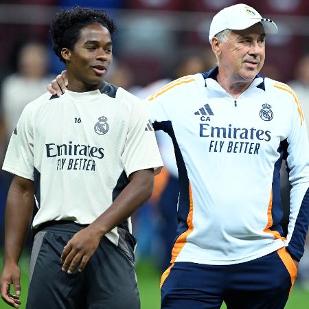 Carlo Ancelotti explica como pode usar Endrick no Real Madrid -  ANP via Getty Images