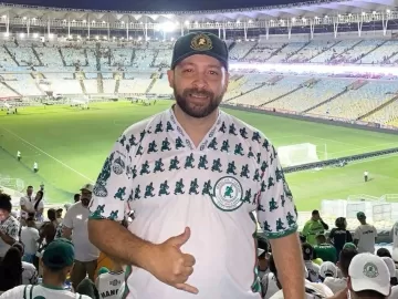 Pai de presidente da Mancha chora na delegacia e diz que filho é inocente