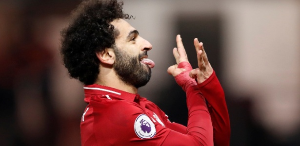Salah, meio-campista do Liverpool - Carl Recine/Reuters - Carl Recine/Reuters