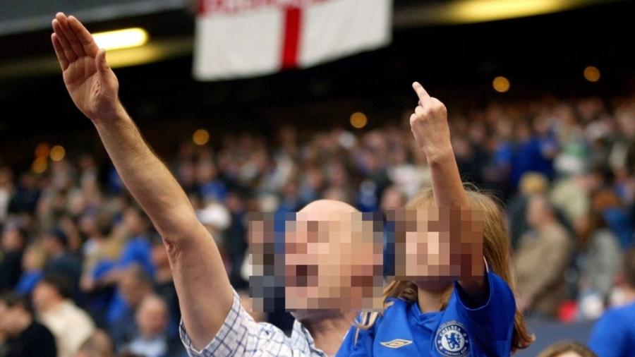 Torcedores do Chelsea são identificados com a extrema-direita na Inglaterra - Reprodução