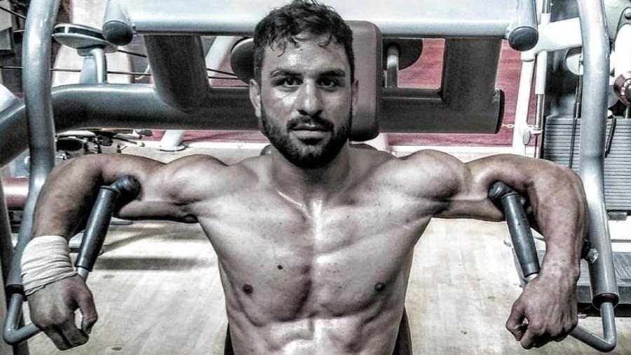 O lutador Navid Afkari foi condenado a morte por protestar contra o governo iraniano - Reprodução/Instagram