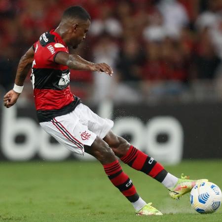 Ramon nella partita del Flamengo.  La squadra che ha avuto un incidente all'inizio di questo mese - Gilvan de Souza / Agencia O Dia - Gilvan de Souza / Agencia O Dia
