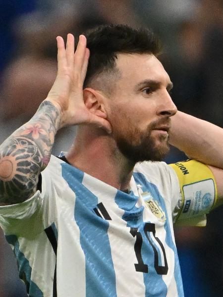 Argentino, que disputa final da Copa amanhã, reúne mais de 392 milhões de fãs em seu Instagram - Alberto PIZZOLI / AFP