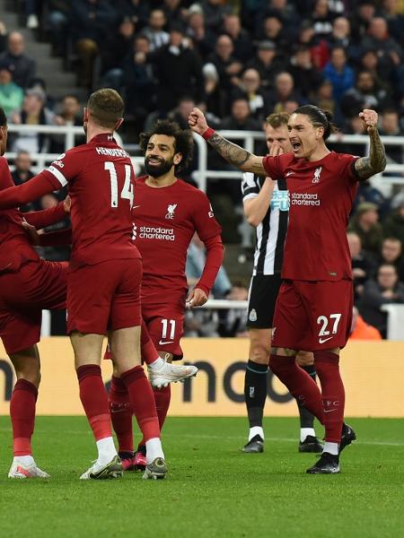 Liverpool dominou o Newcastle desde o início e administrou a vitória - John Powell/Liverpool FC via Getty Images