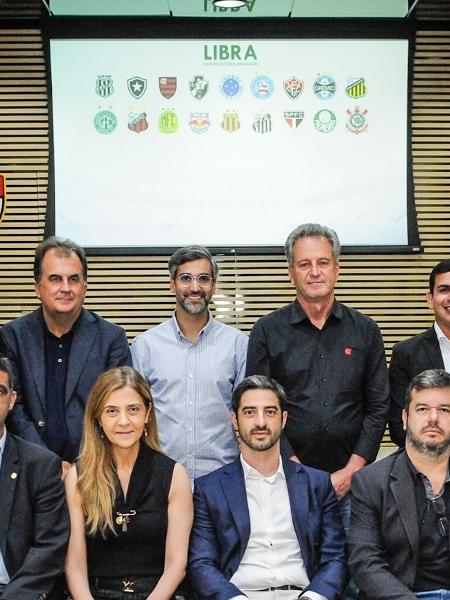 Representantes da Libra se reuniram na sede da FPF nesta terça (28) - Rodrigo Corsi/FPF