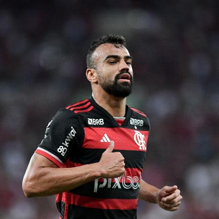 Fabrício Bruno, durante jogo do Flamengo