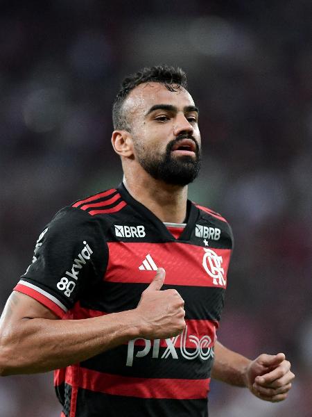 Fabrício Bruno durante jogo do Flamengo