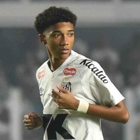 Robinho Jr, do Santos, em ação durante contra o Flamengo pelo Brasileirão Robinho Jr, do Santos, em ação durante contra o Flamengo pelo Brasileirão