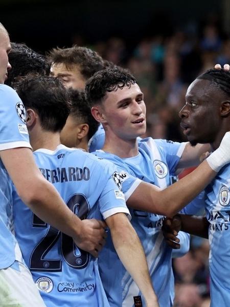 Manchester City x Napoli - Liga dos Campeões Rodada 1 fase de liga