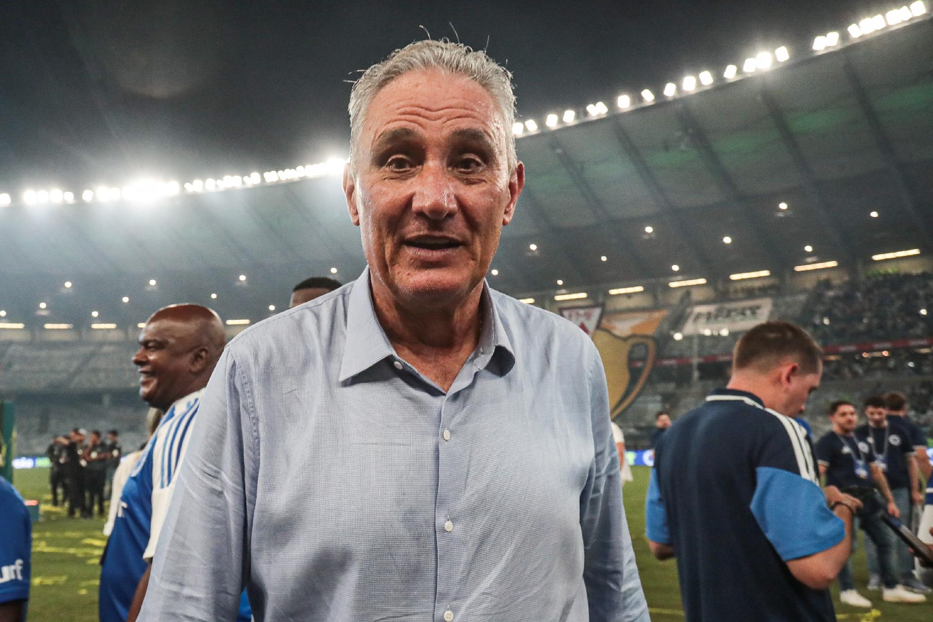 Tite comemora título do Cruzeiro no Campeonato Mineiro - undefined