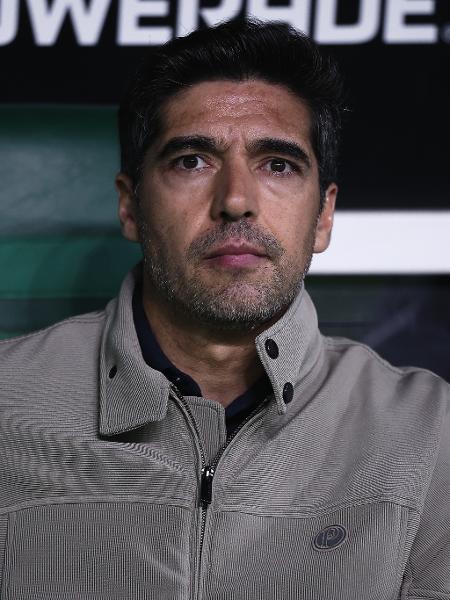 Abel Ferreira, técnico do Palmeiras, durante partida contra o Fluminense, pela Libertadores