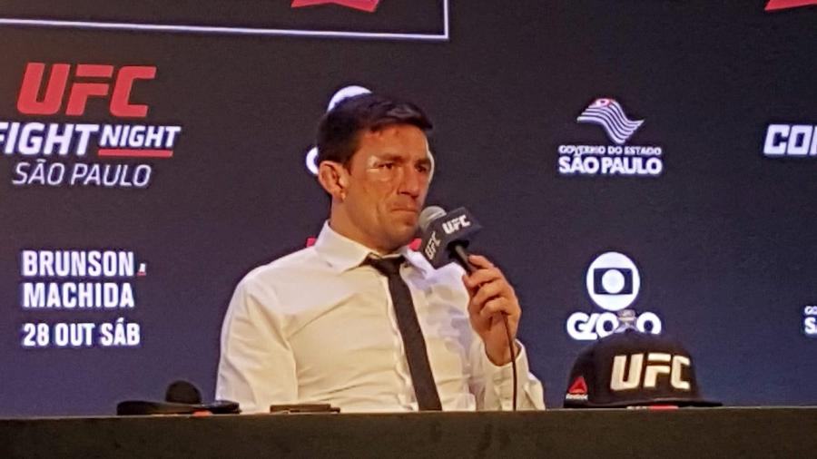 Demian Maia concede entrevista após o UFC São Paulo - Brunno Carvalho/UOL