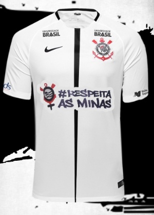 Corinthians terá mensagem na camisa - Divulgação