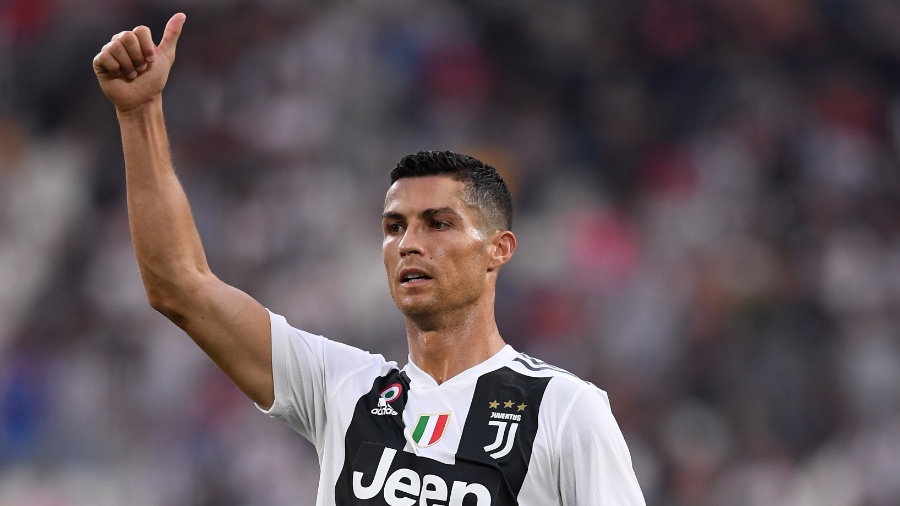 O atacante português Cristiano Ronaldo em ação pela Juventus - Xinhua/Alberto Lingria