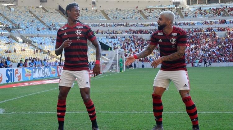 Gabigol e Bruno Henrique têm resolvido muitos jogos para o Fla - Alexandre Vidal / Flamengo