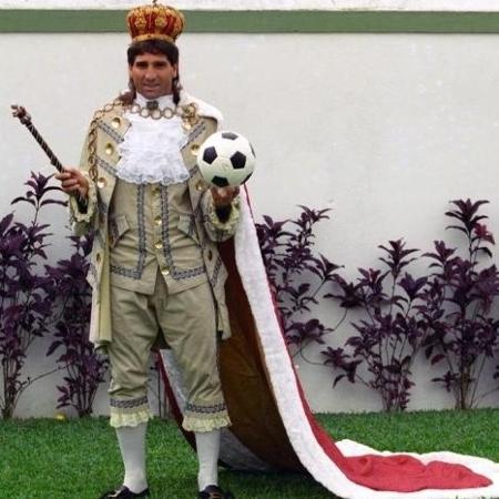 Autor do gol de barriga pelo Fluminense, Renato Gaúcho virou Rei do Rio em 1995 - Reprodução/Twitter - Reprodução/Twitter