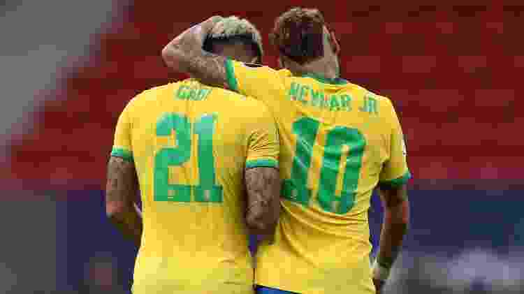 Neymar e Gabigol 2 - Buda Mendes/Getty Images - Buda Mendes/Getty Images