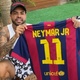 Neymar, Ronaldo e CR7: Dentinho exibe coleção de camisas - Reprodução/Instagram